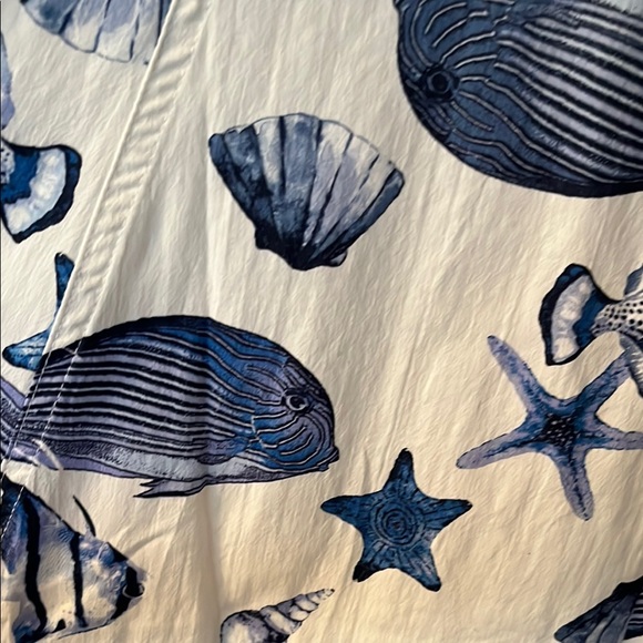 Avec Les Filles Blue A-Line Sundress With Strap Sz 8 - Picture 6 of 6